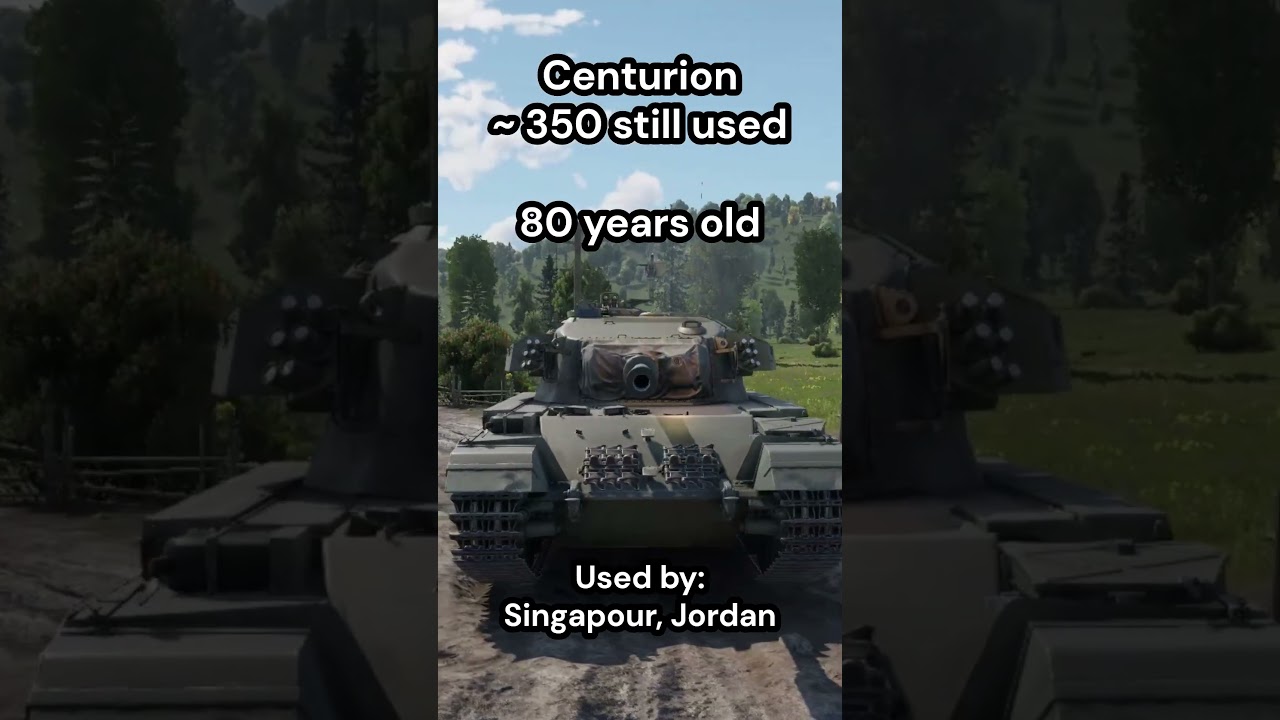 WW2 / Cold war tanks still used to this day  #gaijined #warthunder