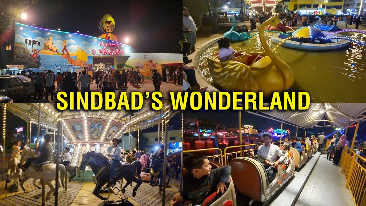 Sindbad's Wonderland Gulshan Karachi 2022 | Sindbad Amusement Park | Karachi Places for Kids