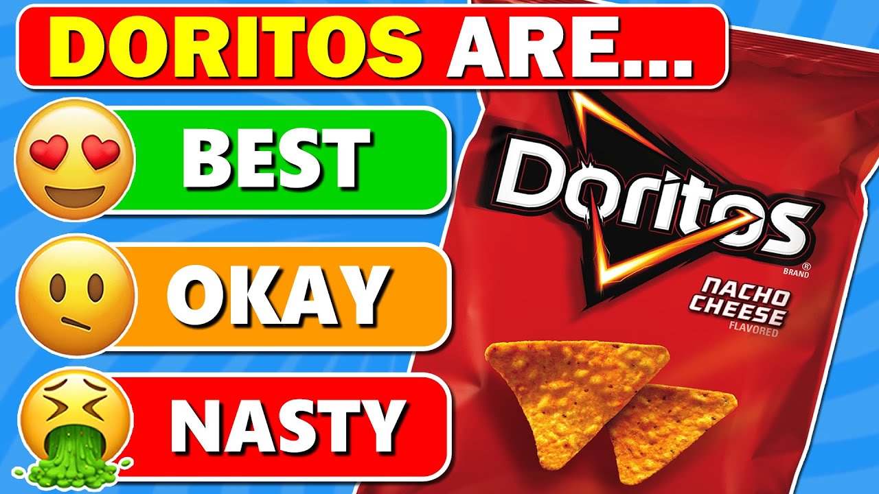 Chips Tier List | Rank Chips from Best to Trash 😍 Junk Food Quiz 🤮