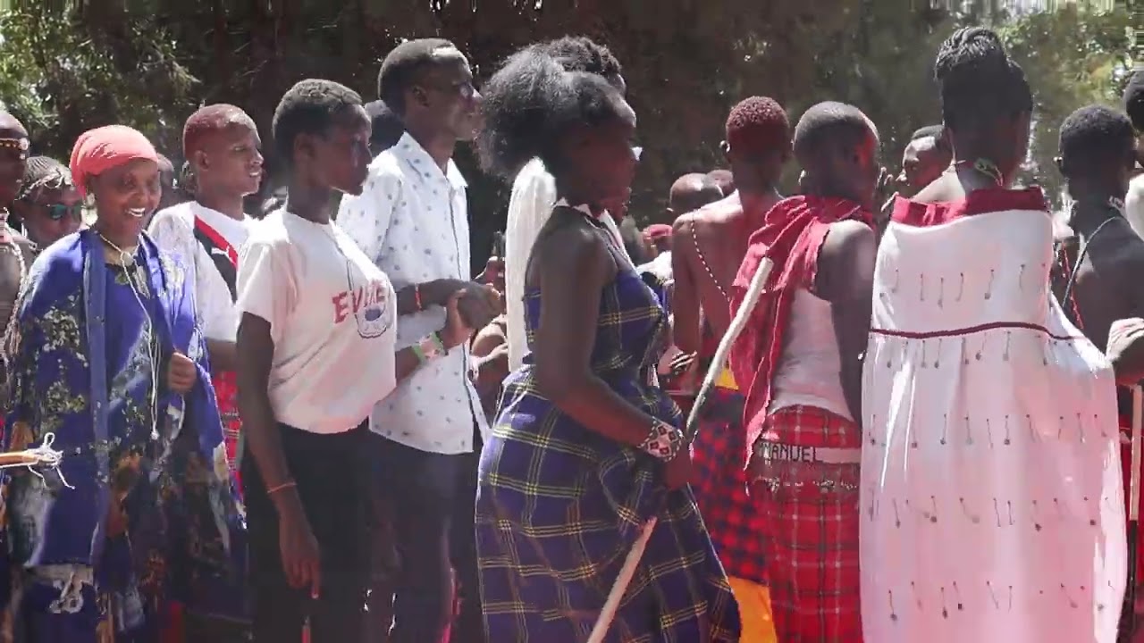 Maasai cultural dance at Meru Teachers College