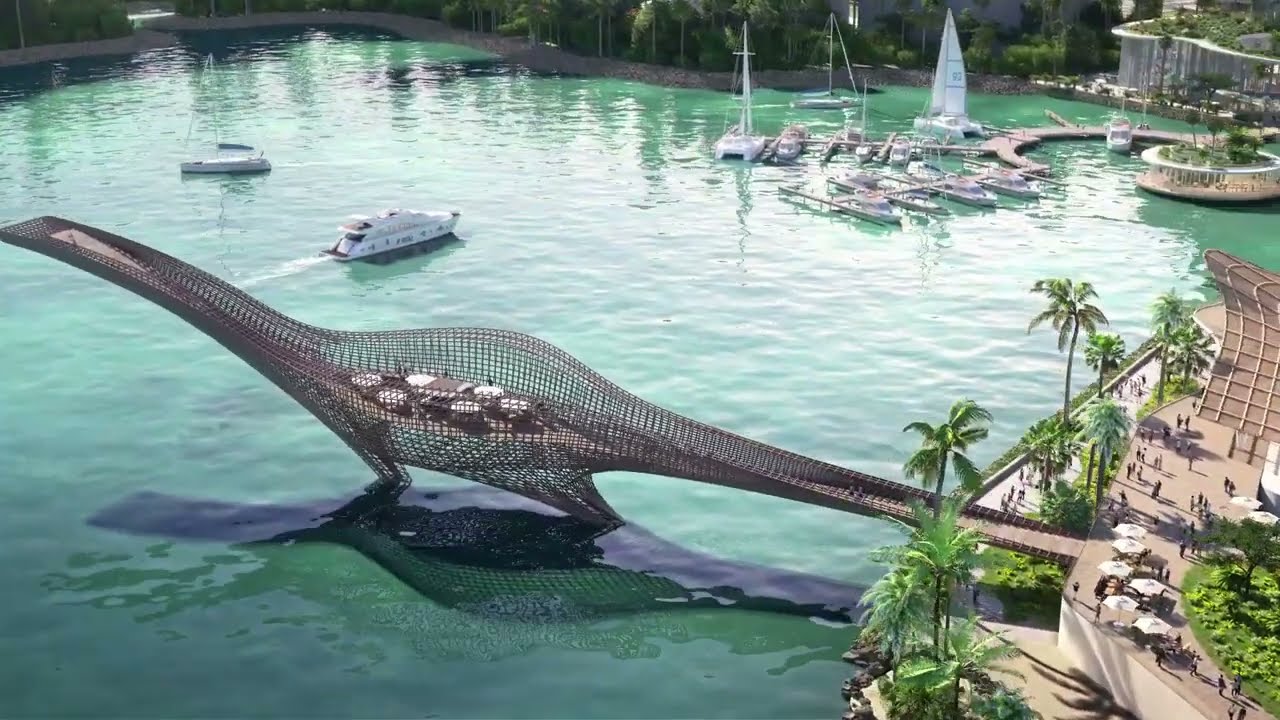 Fly Through TO OPUS BAY   The First Township in Indonesia by Tuan Sing
