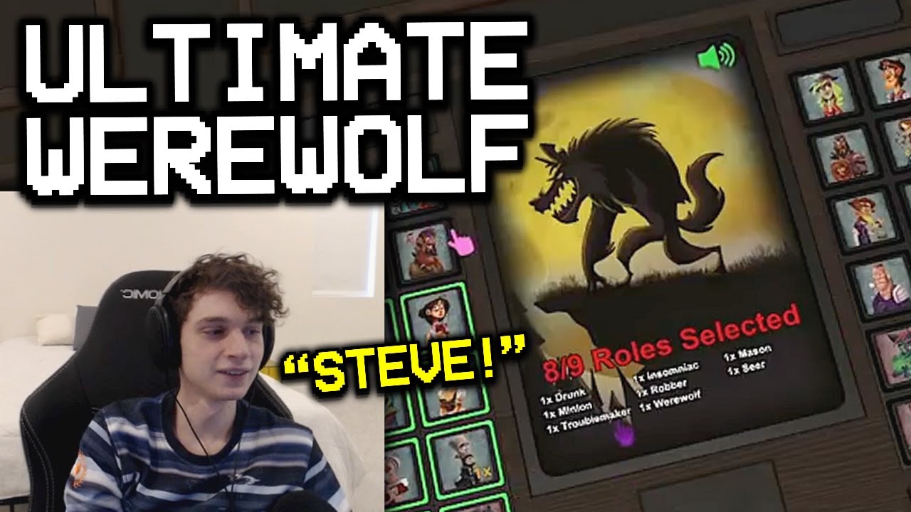 5up goes BIG BRAIN in One Night Ultimate Werewolf w/ Friends