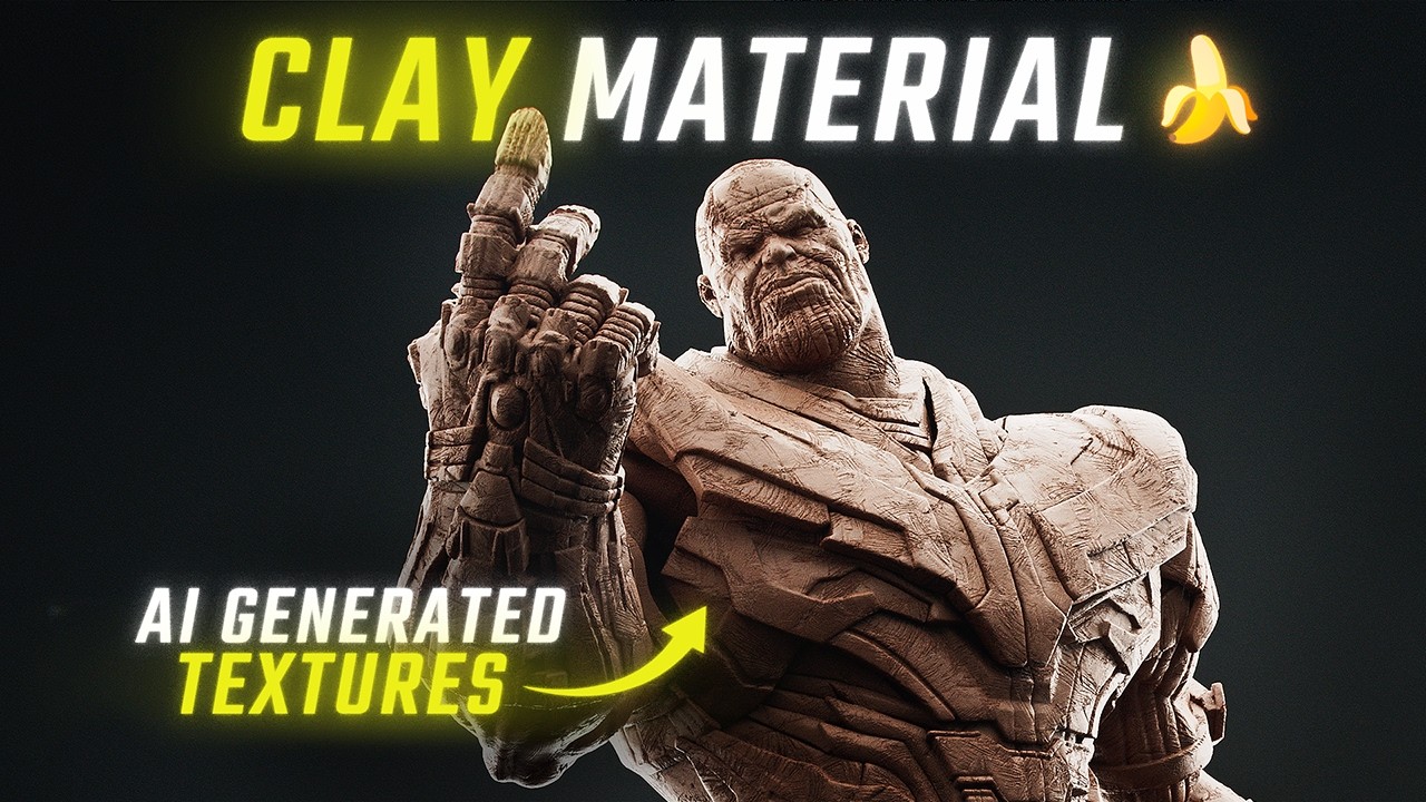 Nano Banana 2 Just Made Clay Materials WAY Too Easy