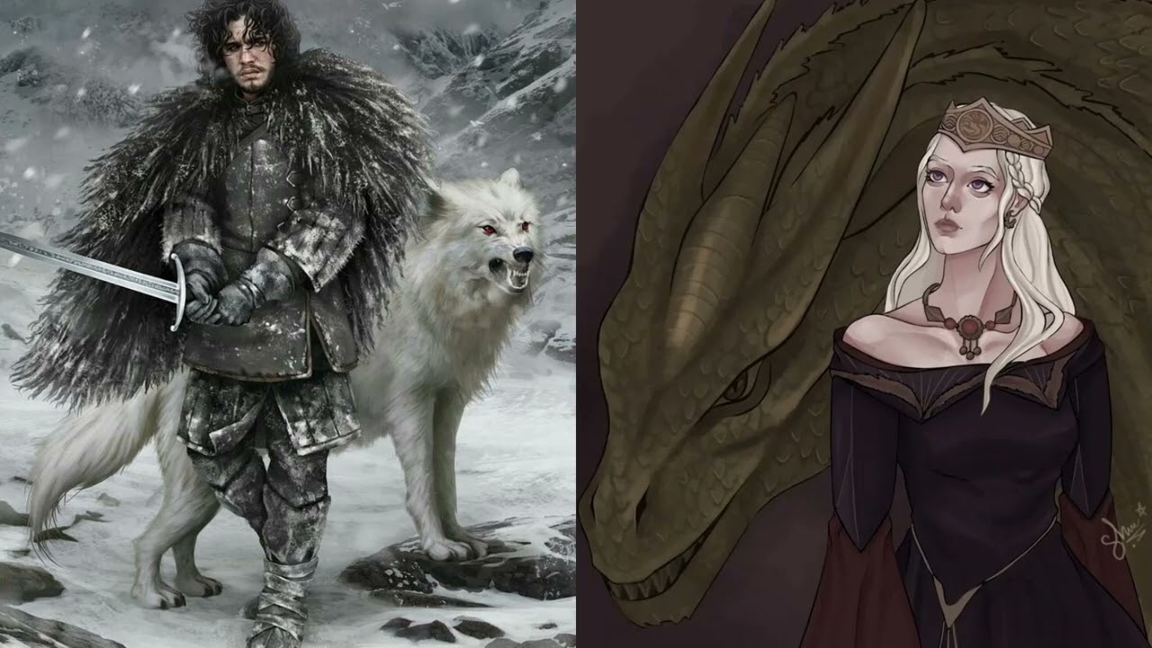Juego De Tronos El Ùltimo Lobo y El Dragón Del Norte 21 40