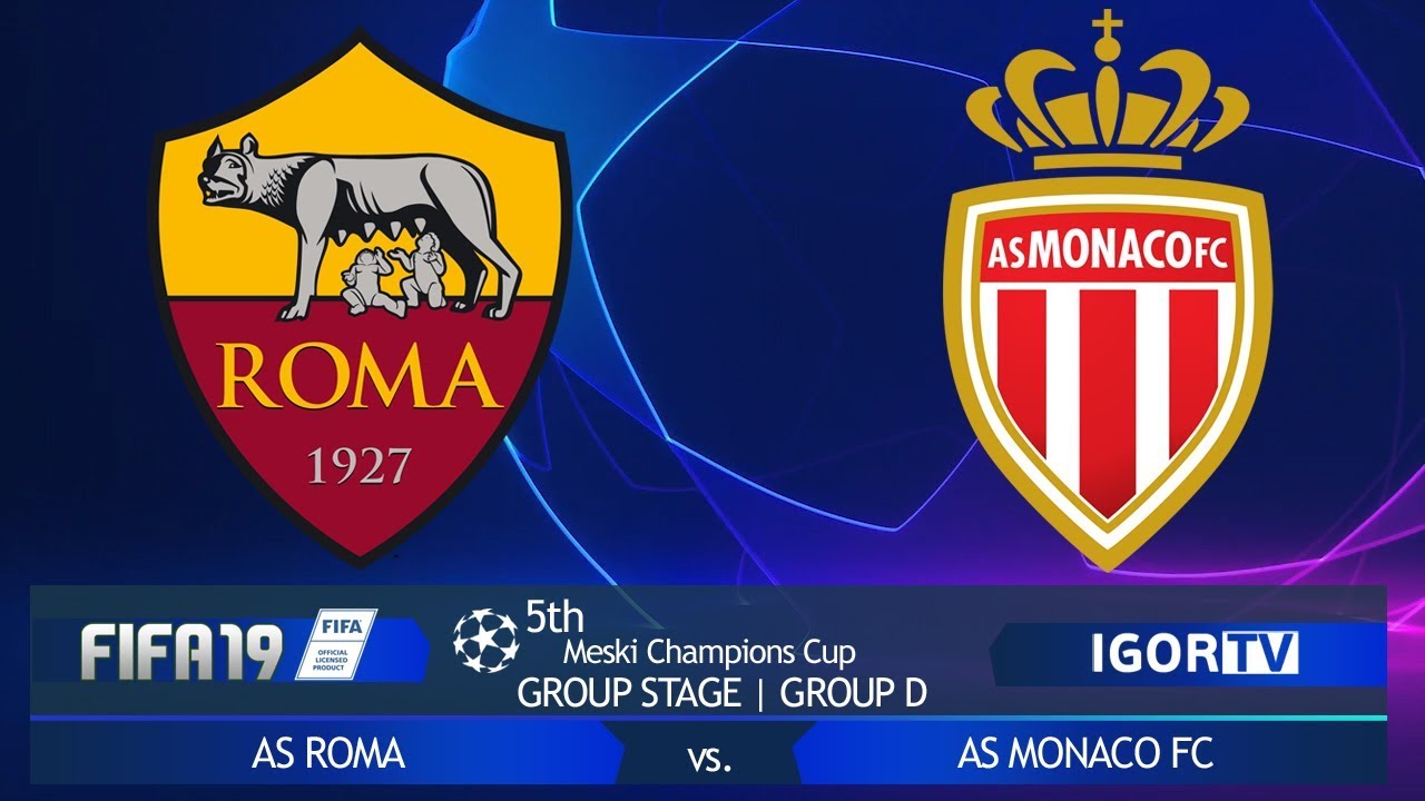 Roma vs. Monaco | 5th Meski Champions Cup | Group D | FIFA19