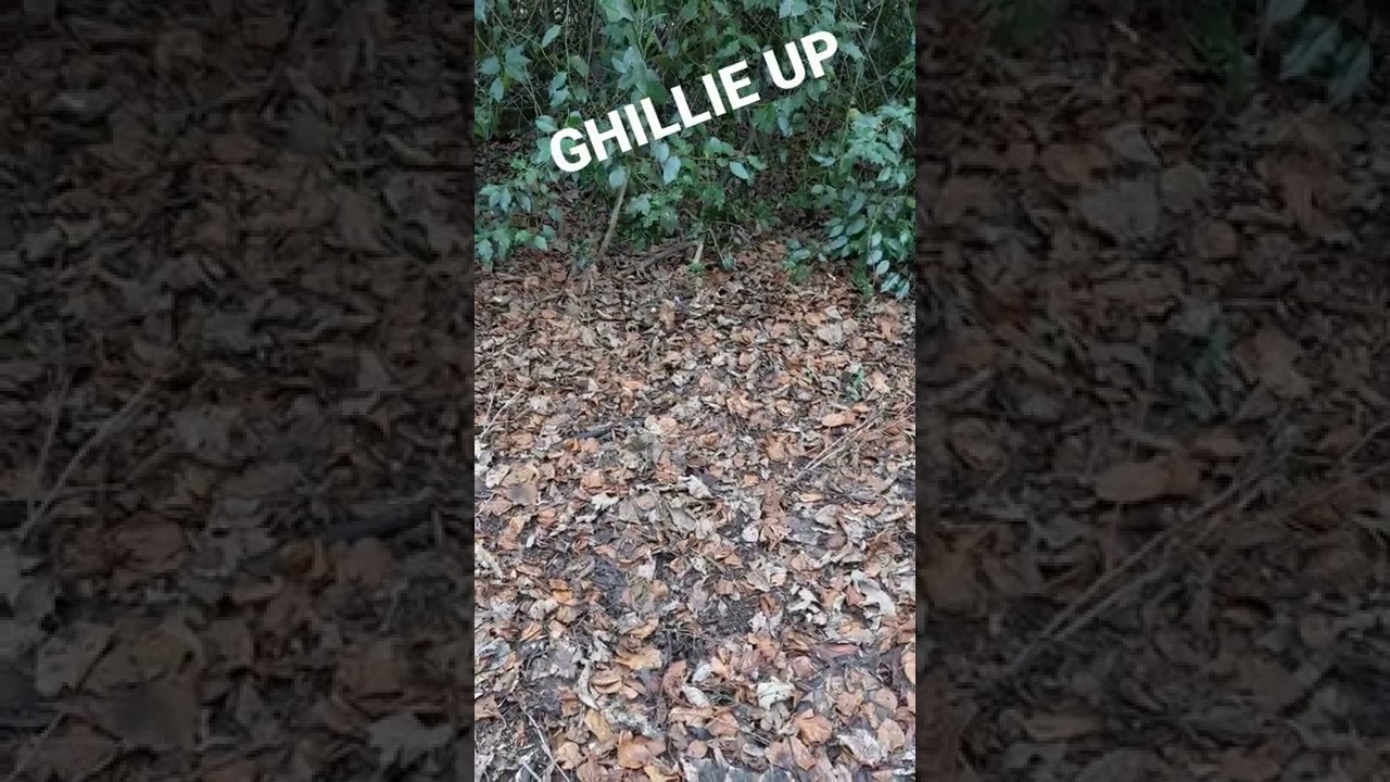 Ghillie suit crafting
