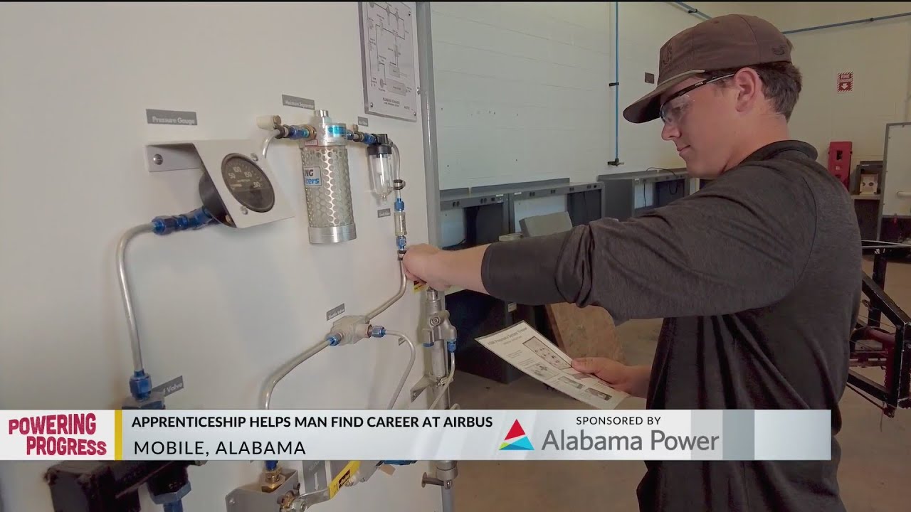 Local man lands Airbus career after joining apprenticeship through Coastal Alabama