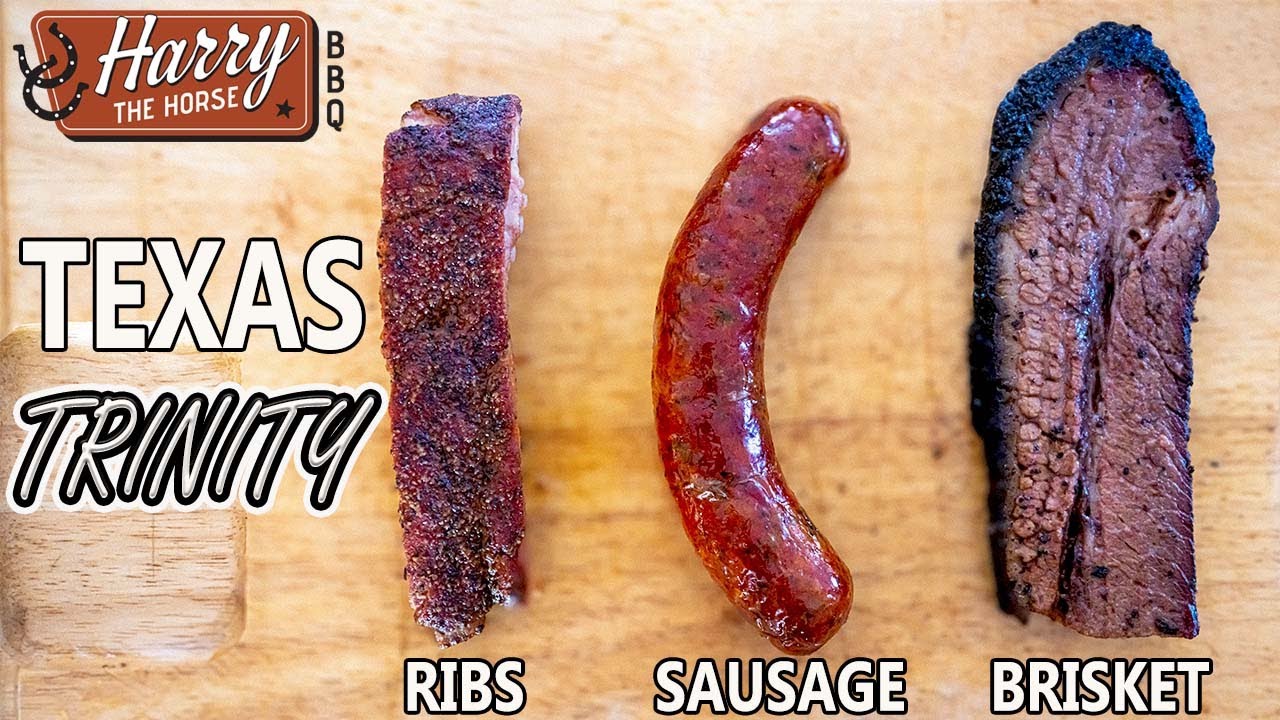 The Texas BBQ Trinity (Brisket, Ribs, & Sausage)! | Harry the Horse BBQ