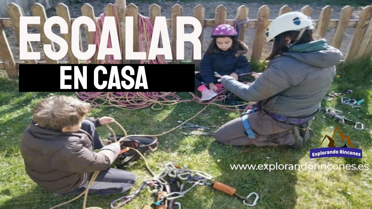 🟦 ESCALAR EN CASA con NIÑOS - EXPLORANDO RINCONES