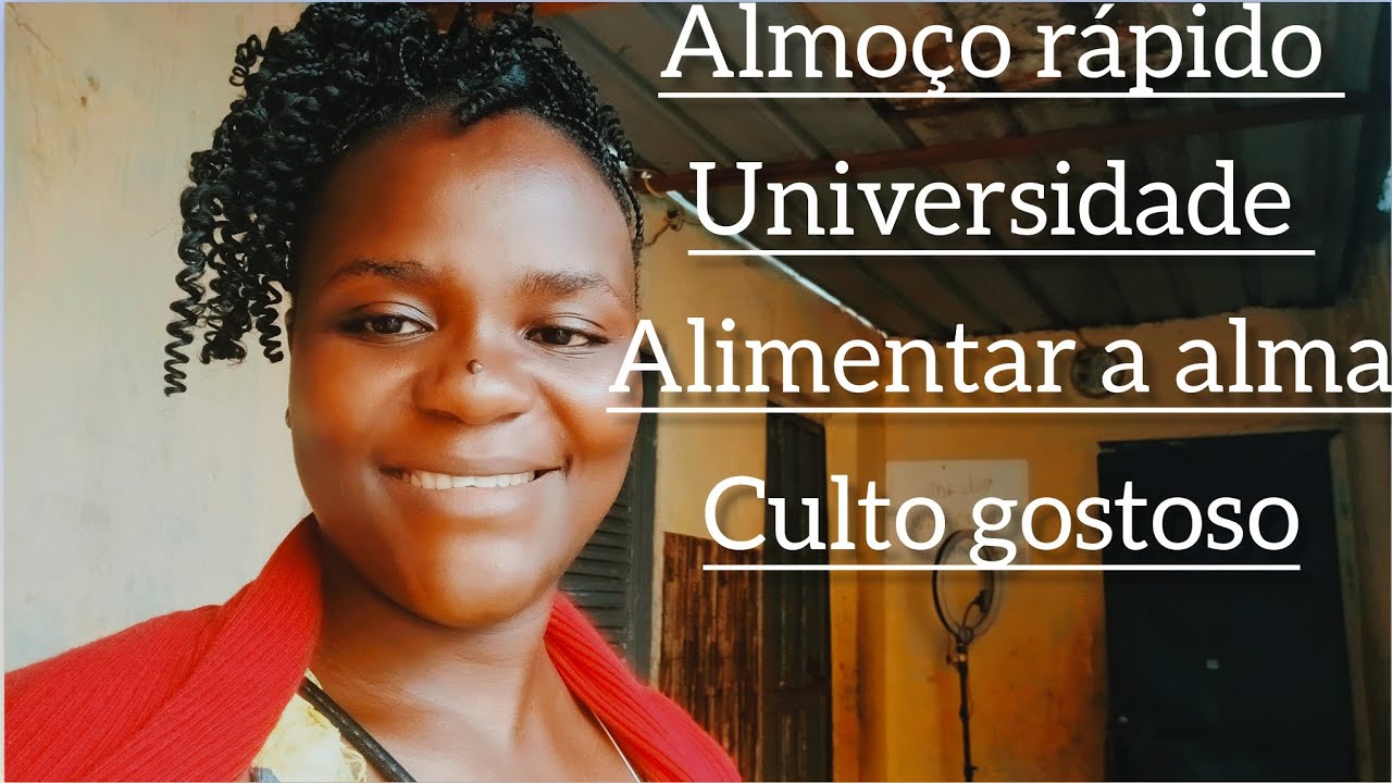 VLOG DE UMA MÃE ANGOLA ESTUDANTE UNIVERSITÁRIA.