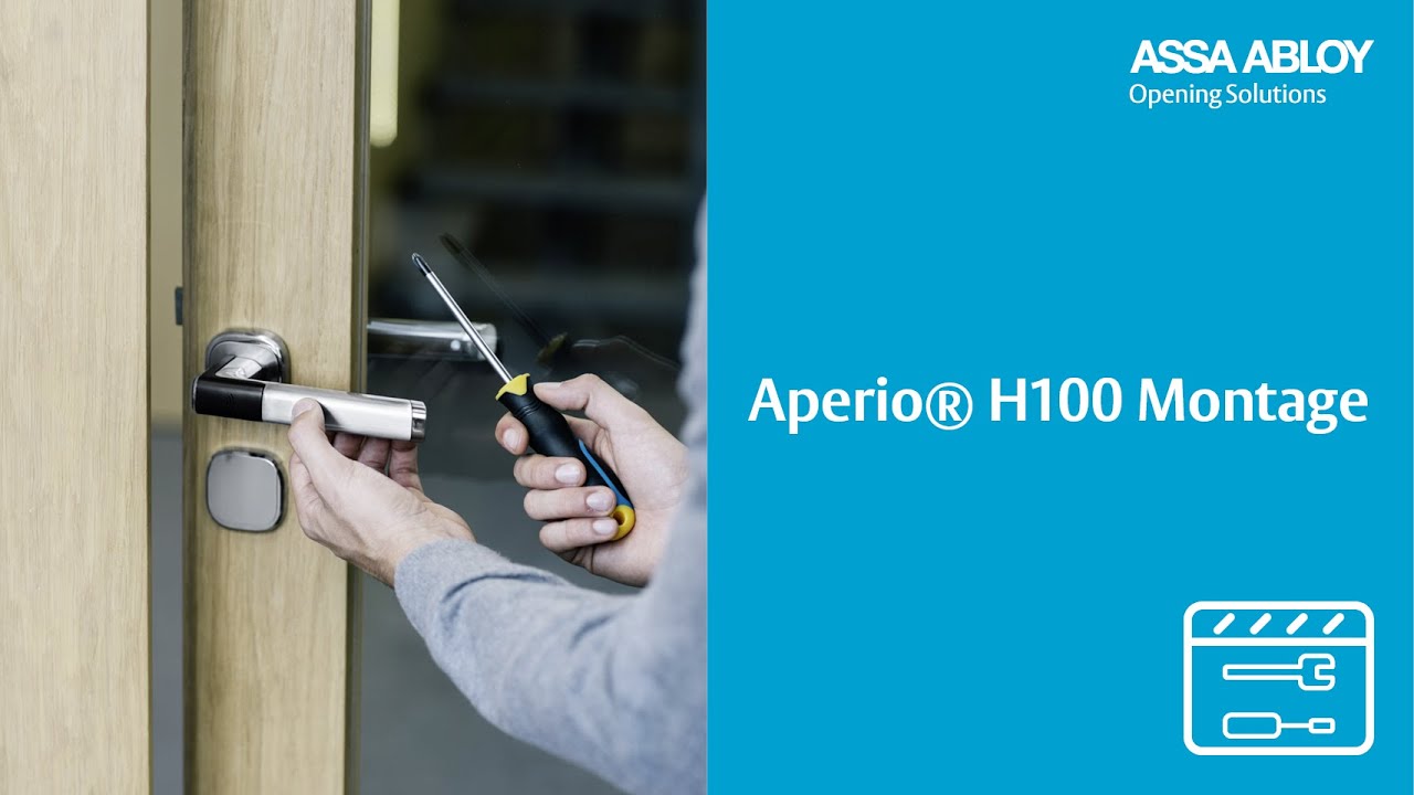 Montagevideo: APERIO H100 T&uuml;rdr&uuml;cker