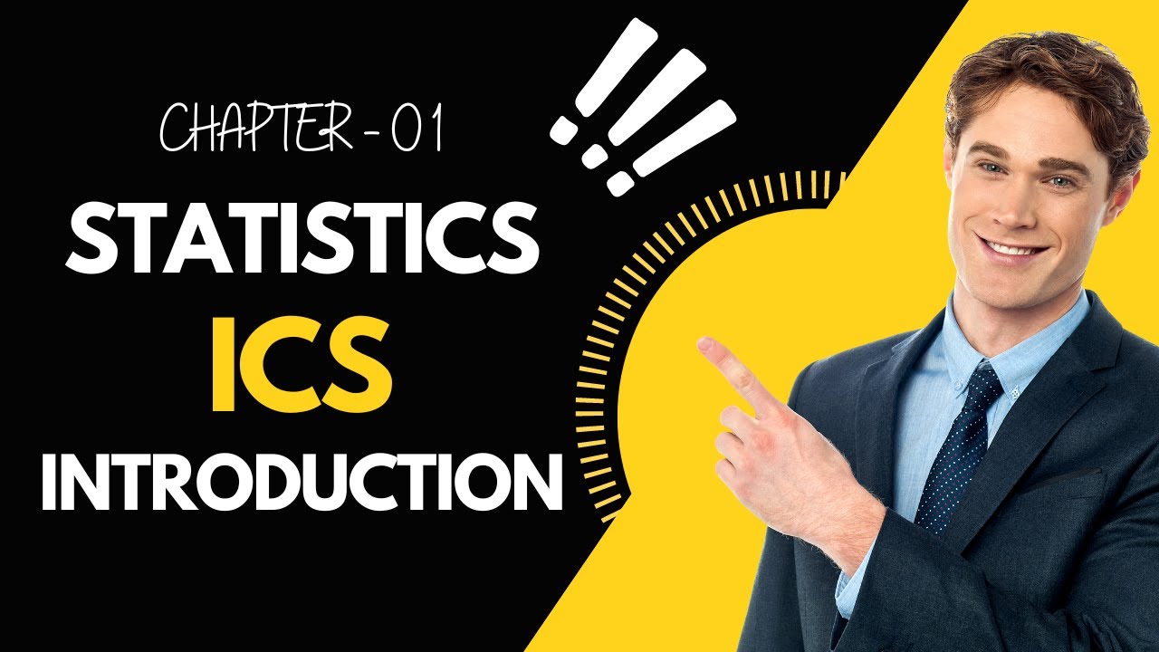 Introduction of Statistics | #ICS Class 11 | Chapter 1 | Lecture 1 | Usama Noor