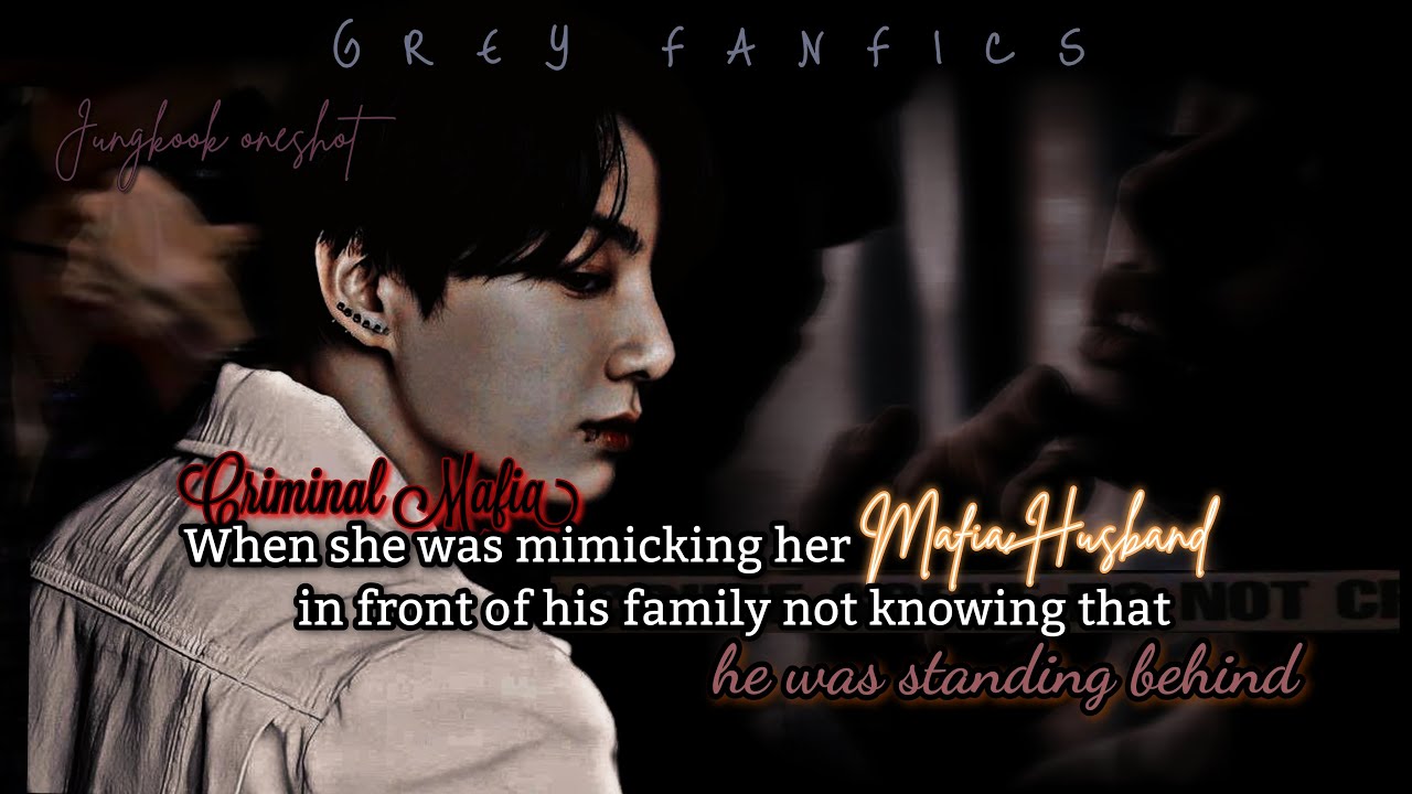 She was mimicking her mafia husband in front of his family, not knowing that he was standing behind