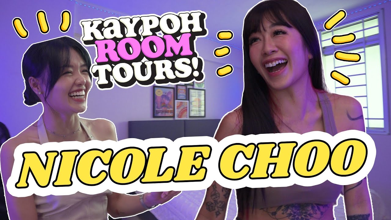 Nicole Choo - the doting granddaughter?! | KAYPOH ROOM TOURS EP1