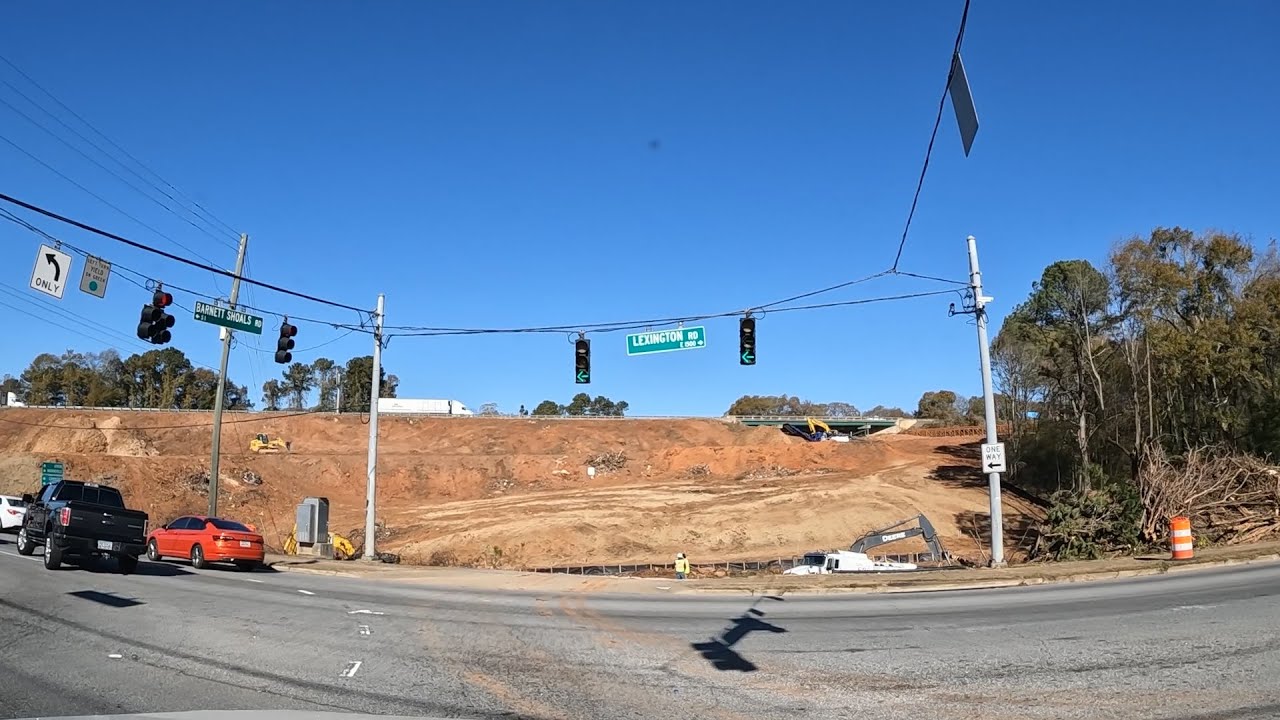 US Hwy 78 Lexington Road Barnett Shoals Athens Loop Construction Tuesday November 30th 2021 #Road Wo