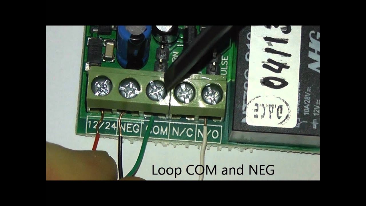 DACE- connecting a DACE Universal 433.92 Mhz receiver.