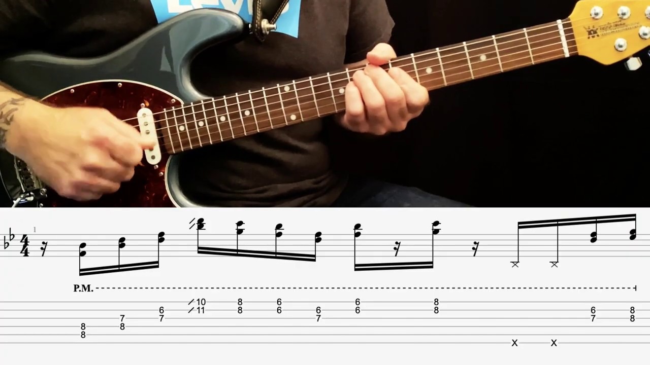 Lilypad (Neural DSP demo) by Cory Wong - How to play - guitar lesson with tabs