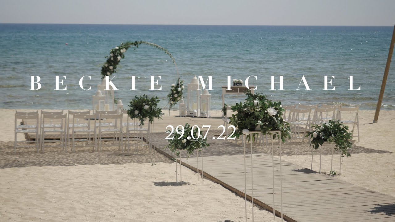 BECKIE + MICHAEL  A beautiful Sirens Beach Wedding highlights