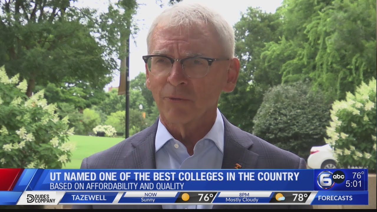 UT Named One of the Best Colleges in the Country