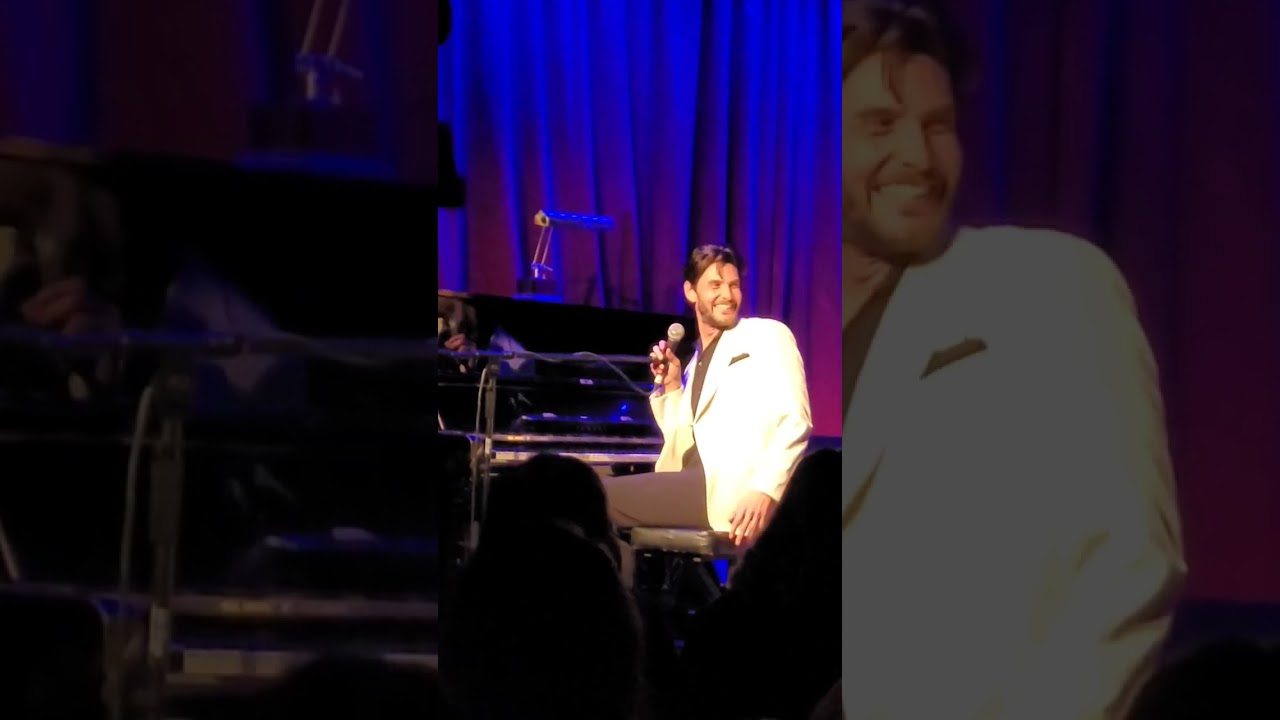Cute #candid moment of #BenBarnes & his piano man #KevinBurke. #benbarneslive #SongsforYou