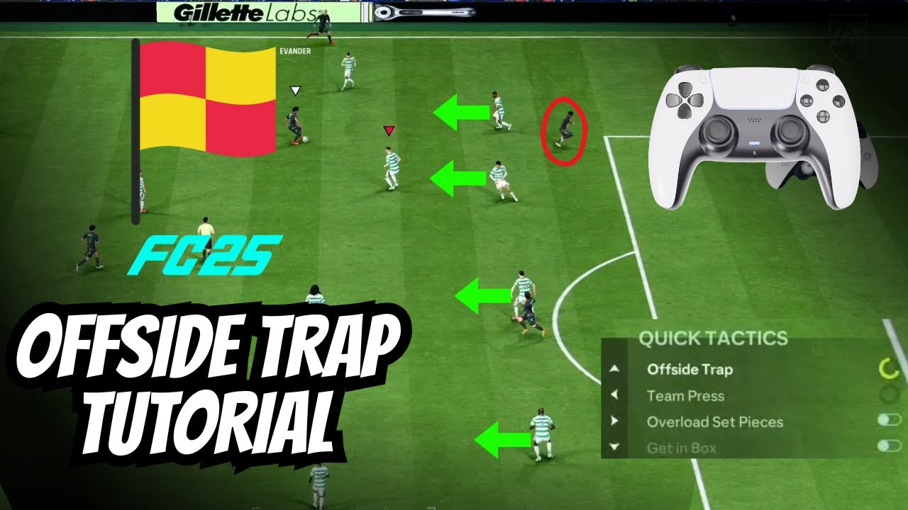 *MUST LEARN* Defensive mechanic in FC25 | How to offside trap tutorial