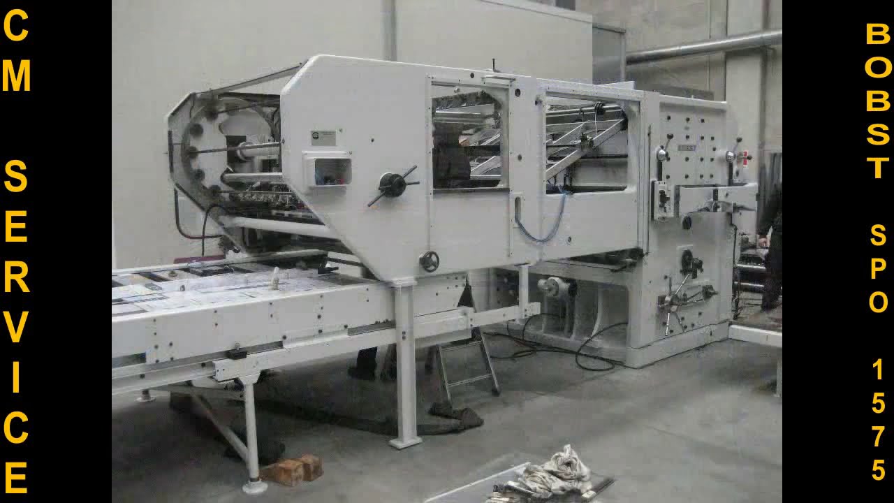 Bobst Spo 1575 EEG - Totaly  refurbished
