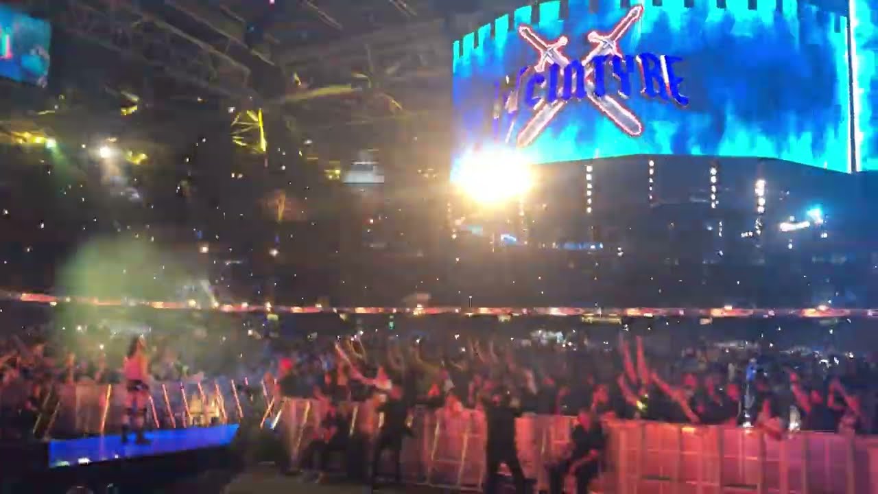 WWE Clash at the Castle Drew McIntyre 'Broken Dreams' Entrance 2022