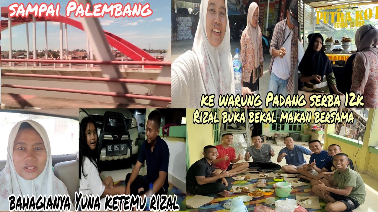 Sampai Palembang ketemu Rizal bahagianya || Mbak iti vlog