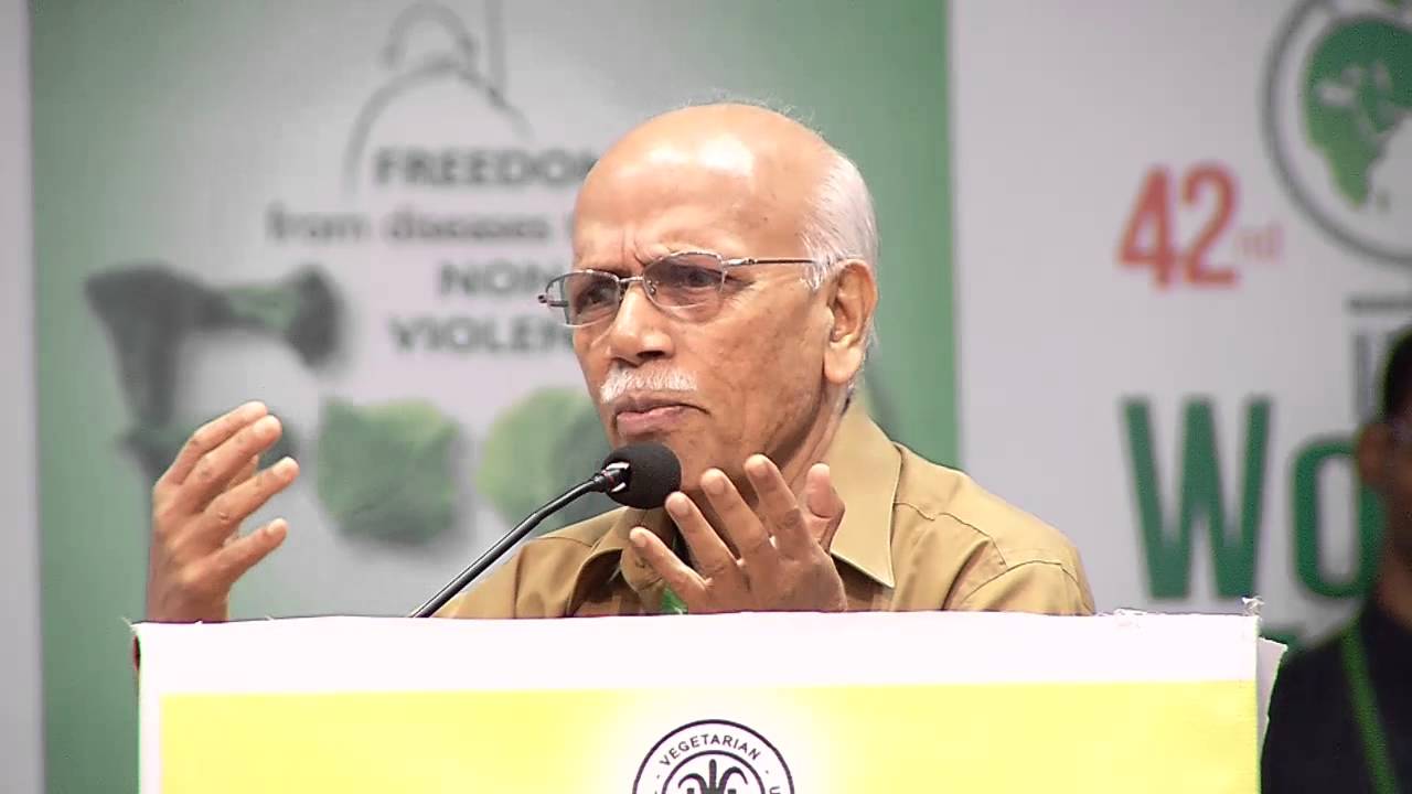IVU 42nd world veg fest at chennai - Dr. Hegde speech