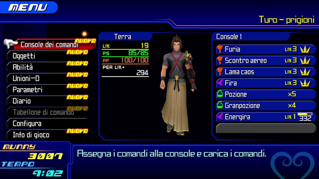 KINGDOM HEARTS B BIRTH BY SLEEP FINAL MIX CONTINUIAMO LE MISSIONI