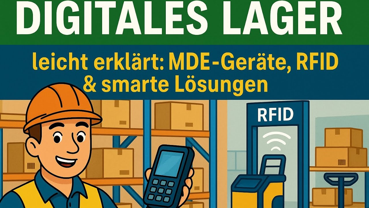Digitales Lager leicht erkl&auml;rt: MDE-Ger&auml;te, RFID & smarte L&ouml;sungen