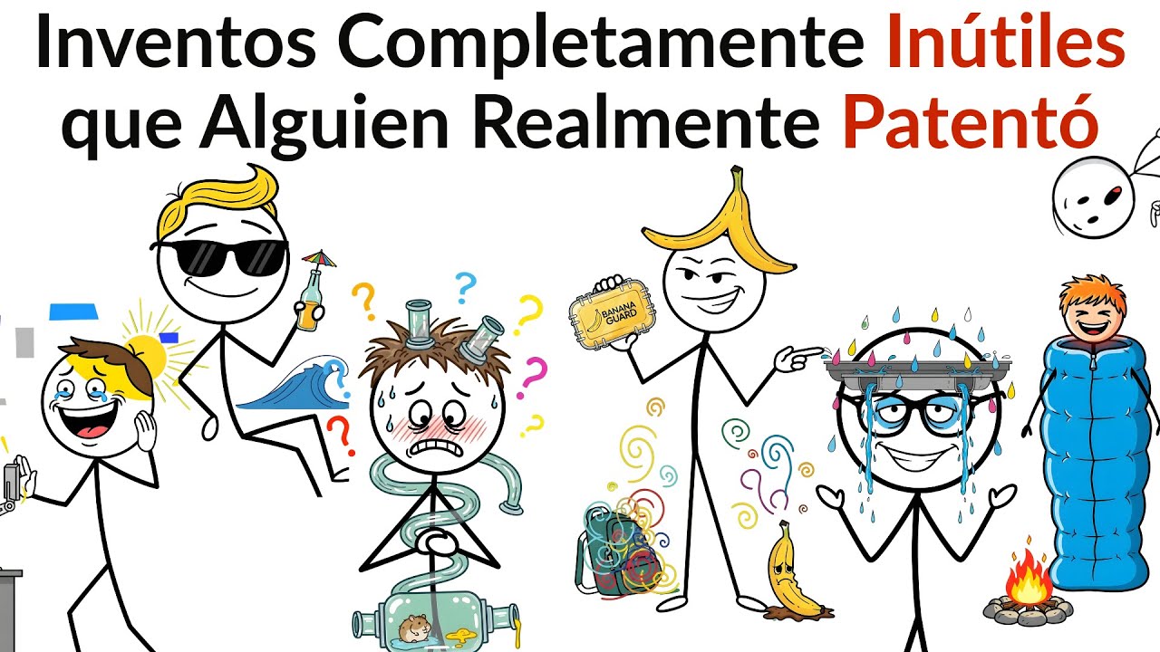 Inventos Completamente Inútiles que Alguien Realmente Patentó