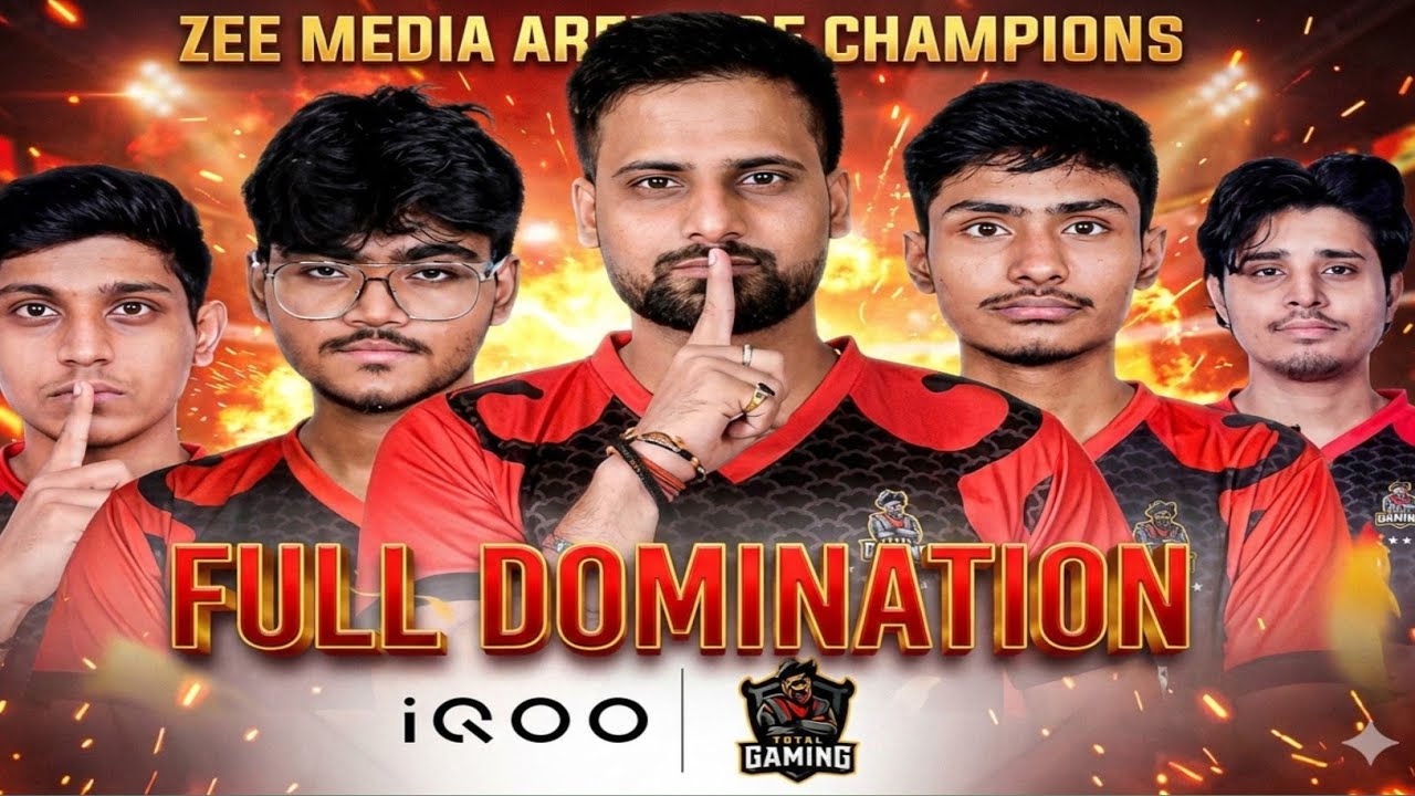IQOO Total Gaming Esports Z Media Final Champion | Finally TG Champion ZMedia Turnament | Highlights