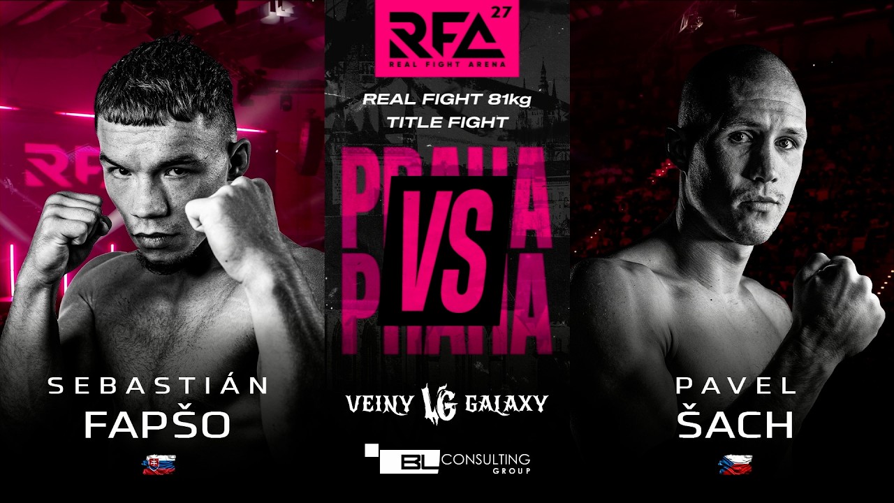 Sebastián FAPŠO VS Pavel ŠACH (RealFight) | RFA 27 PRAHA
