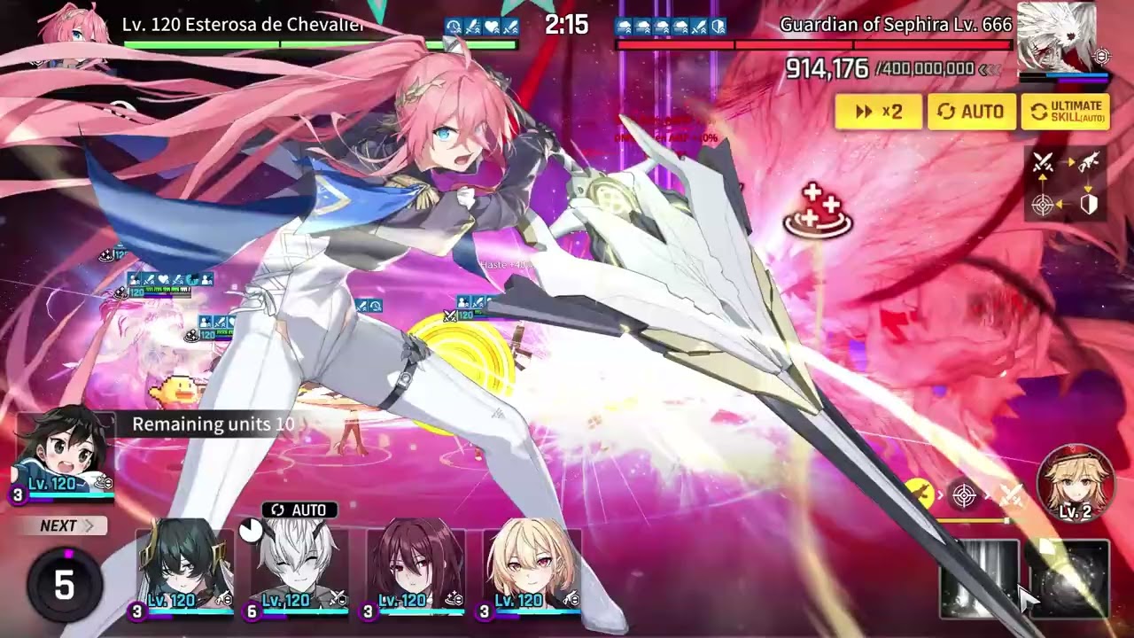 CounterSide - Guardian of Sephira 666 (Stability) Auto Clear 2 :) [March 9, 2026]