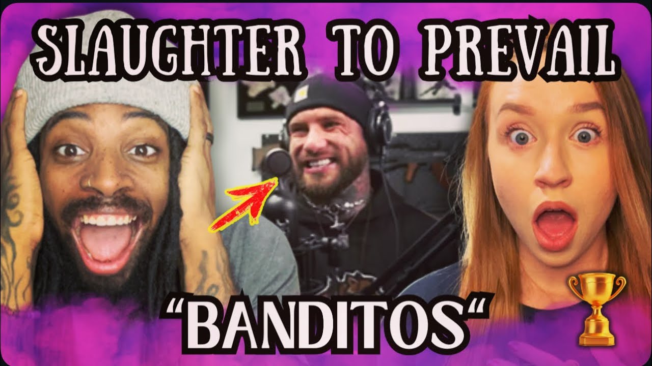 We React to SLAUGHTER TO PREVAIL's INSANE Song BANDITOS in ONE TAKE VOCAL