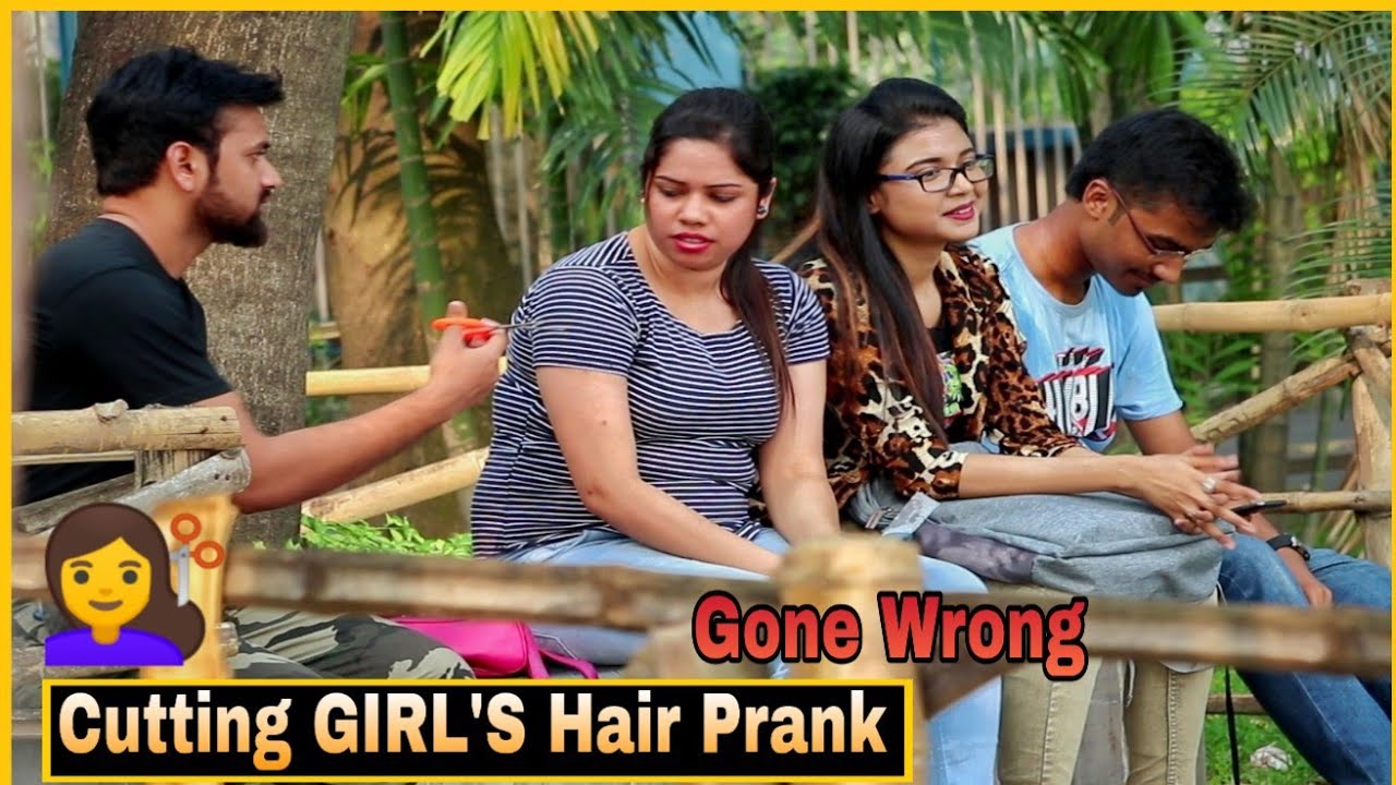 Cutting GIRL'S Hair Prank - #GoneWrong ||Pranks In India 2019 || By TCI