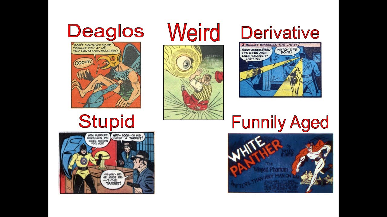 Public Domain Superheroes