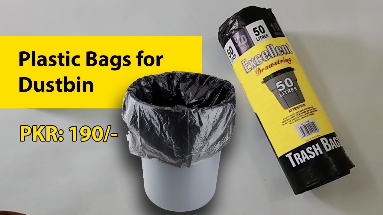 Garbage Bags Review | Plastic Bags | Trash Bags for Dustbin