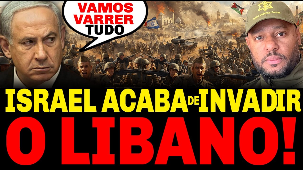 AGORA AO VIVO🚨IMAGENS DE ISRAEL ATACANDO PRÉDIO EM TEERÃ😱LIBANO INVADIDO❗️❗️