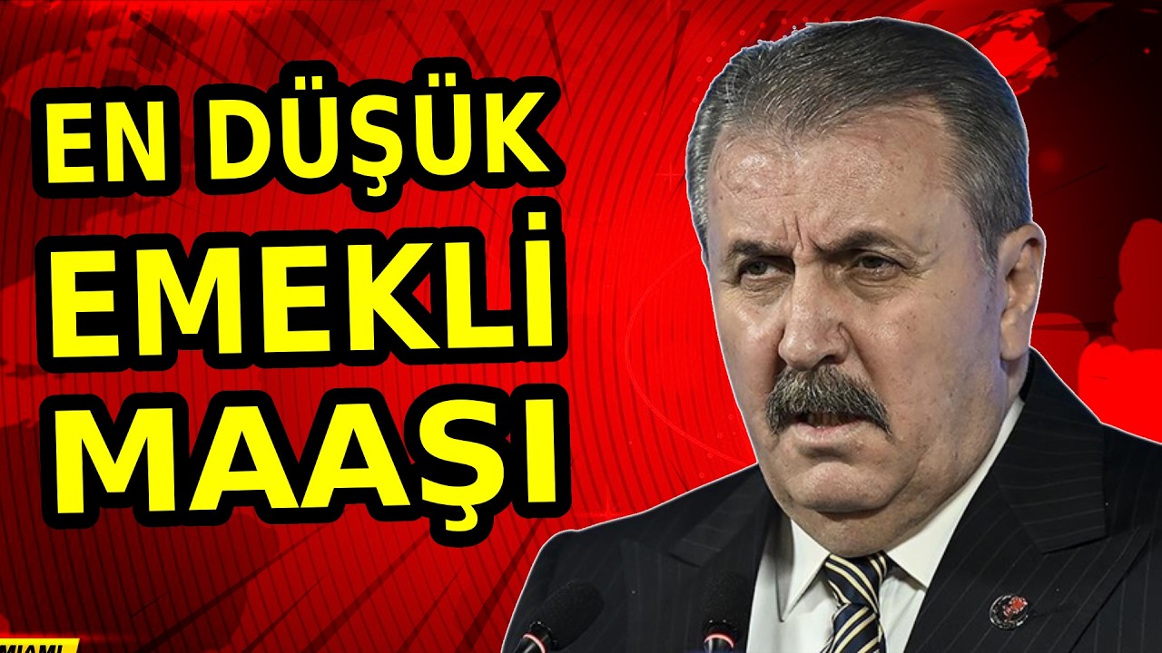 En D&uuml;ş&uuml;k Emekli Maaşı A&ccedil;ıklaması! Mustafa Destici' Elazığ İl Kongresinde Konuştu!