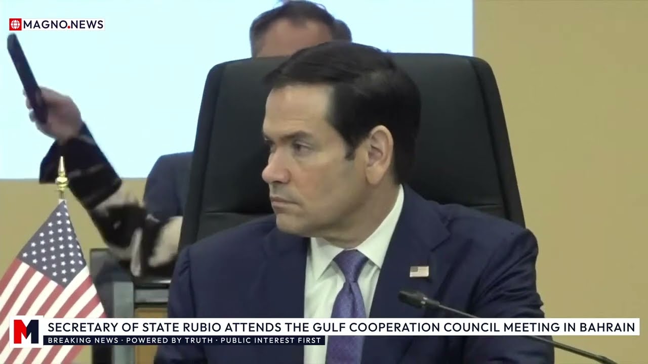 🇺🇸 Secretary of State Marco Rubio Delivers Remarks in Bahrain at Gulf Cooperation Council Meeting
