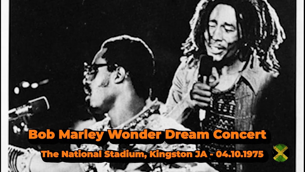 Stevie Wonder - Wonder Dream Concert opening with Bob Marley FULL (October 4th, 1975)