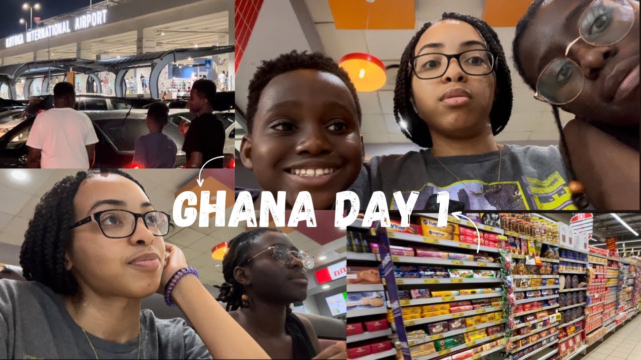 First day in Ghana | Luggage got lost #ghana #travelvlog #ghanatravelvlog