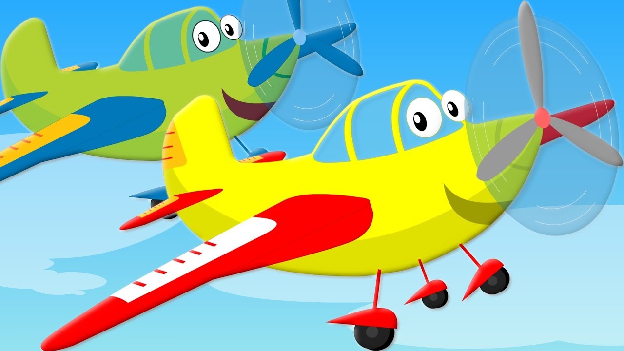 Wheels On The Plane | Kindergarten Nursery Rhymes For Children by Kids Tv