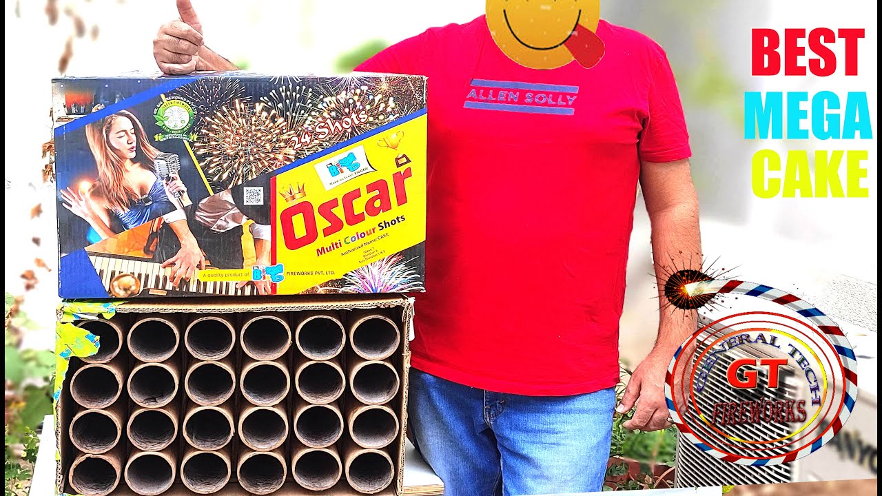 OSCAR 24 Shots Cake from MR BIG Fireworks #mrbigfireworks #oscar24 #oscar