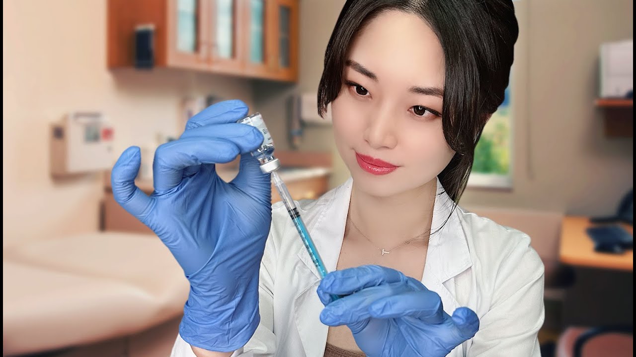 [ASMR] Relaxing Botox and Lip Filler Treatment