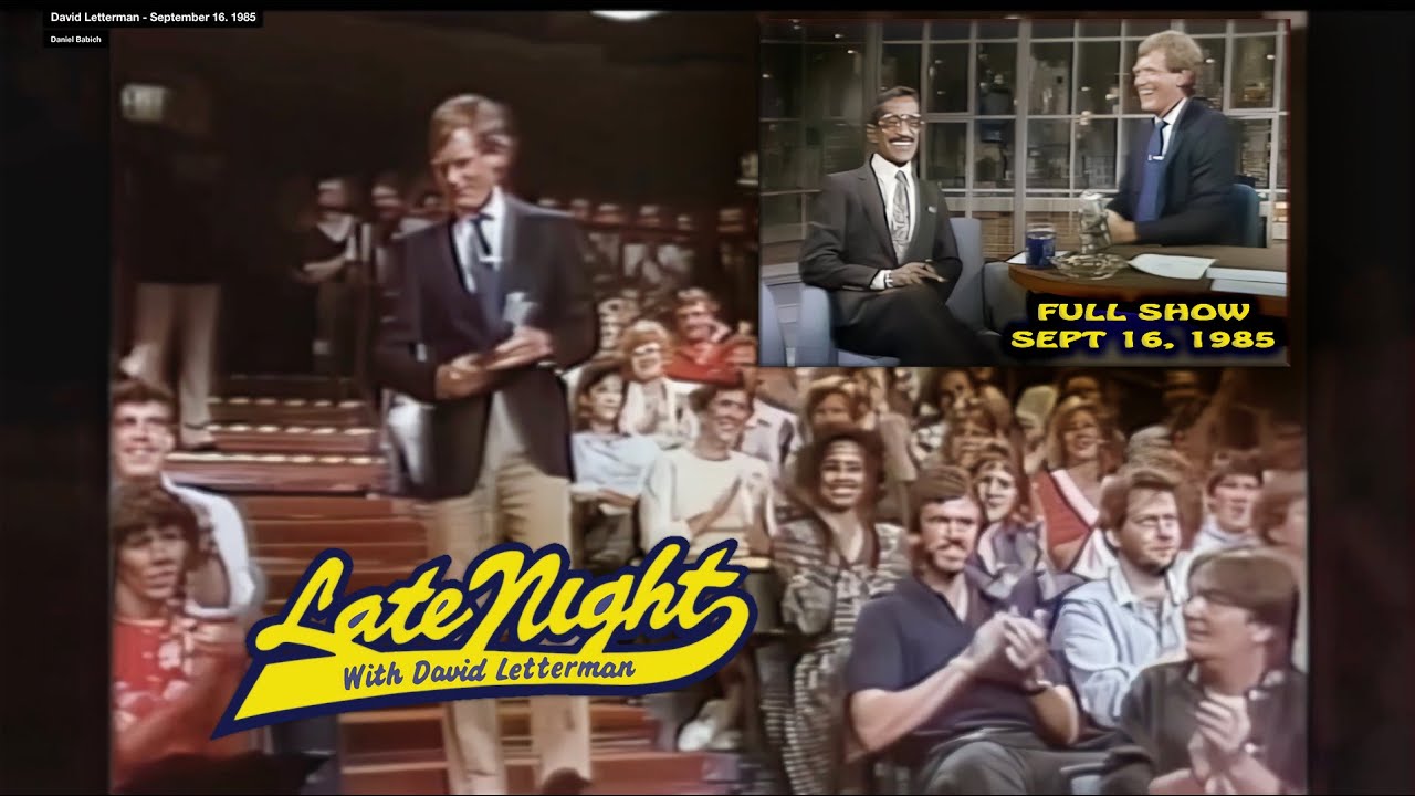 Late Night with David Letterman - Full Show September 16, 1985