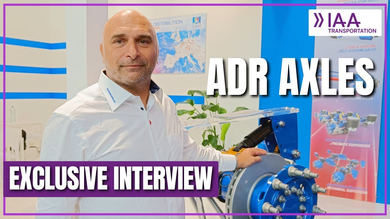 ADR Axles: Innovation in Heavy-Duty Axles, Steering, and Electric Solutions at IAA Transportation