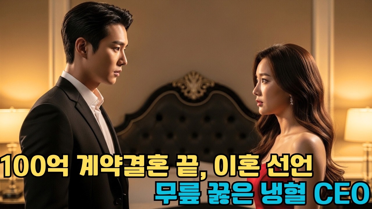 [ 사연 ] 100억짜리 계약결혼 종료일, 미련 없이 이혼장 던진 당돌한 아내... 피도 눈물도 없던 냉혈 CEO가 길바닥에 무릎 꿇고 오열한 사이다 결말 #drama #후회남